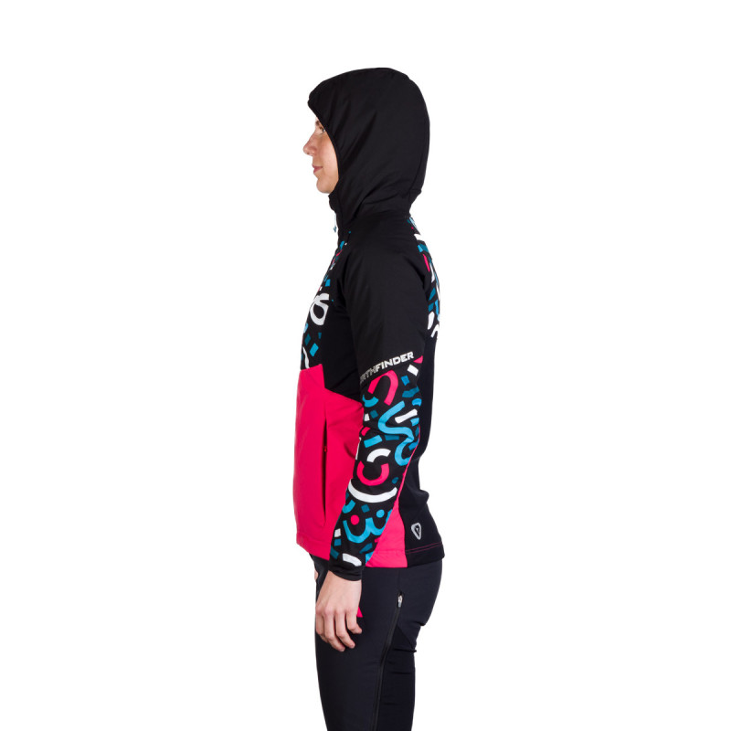 Dámská bunda Ski-turing Northfinder ROHACE 3 BU-48073SKP multicolorprint